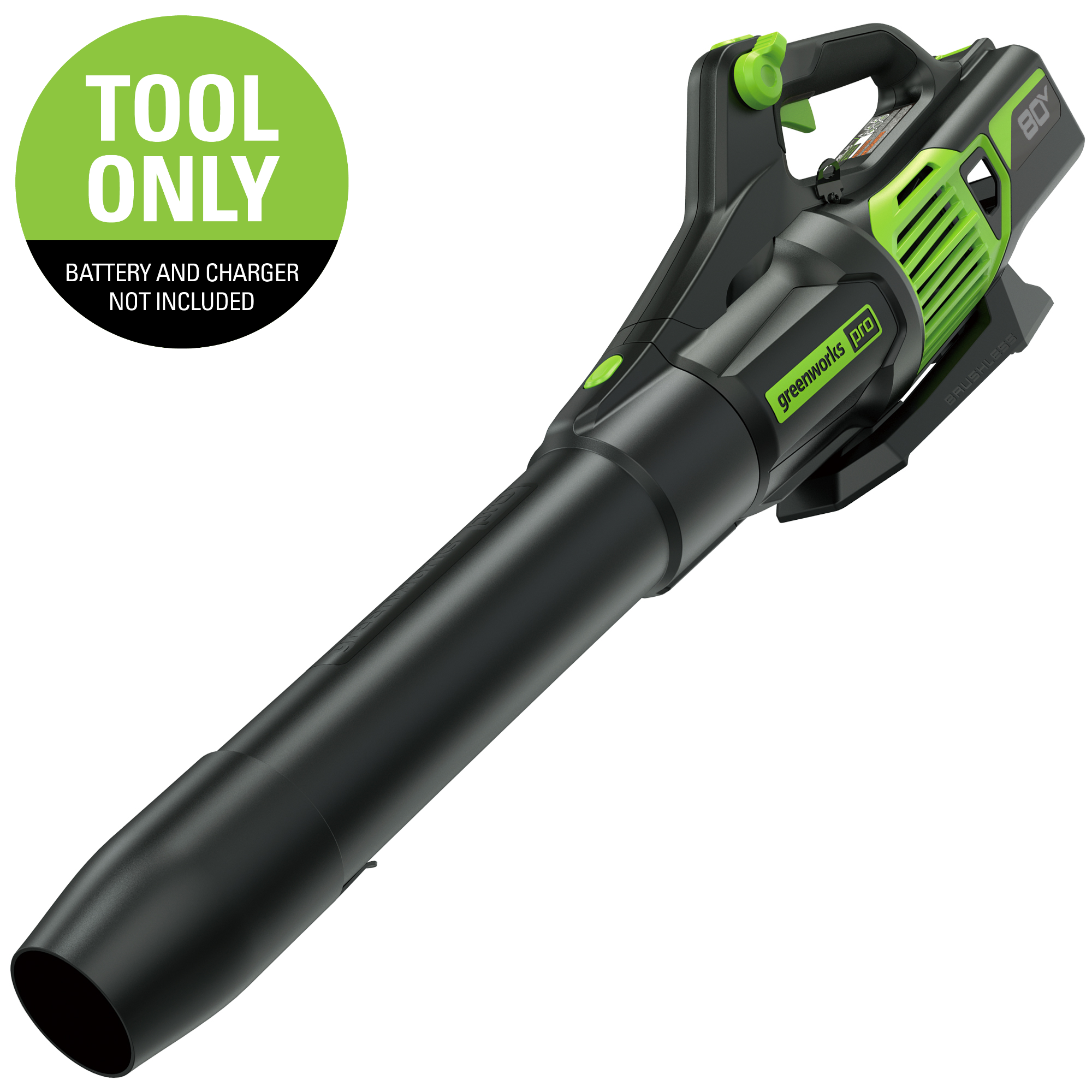 80V 730 CFM Cordless Battery Leaf Blower (Tool Only) - Mycitystee