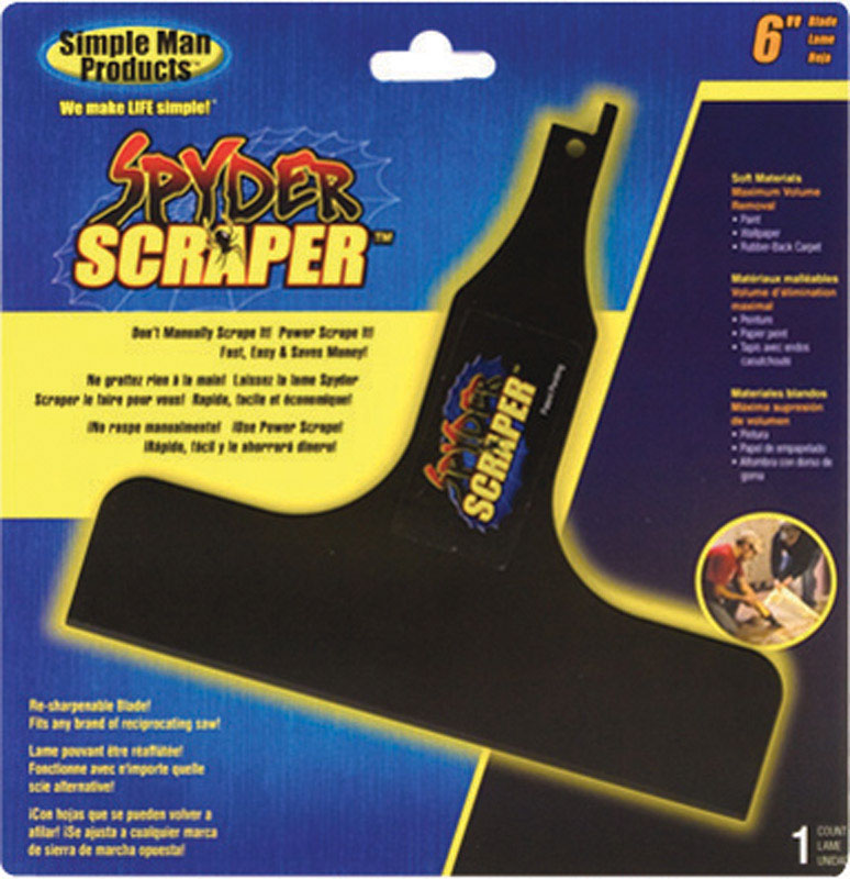Spyder 6 in. Carbon Steel Scraper 1 pk - Mycitystee