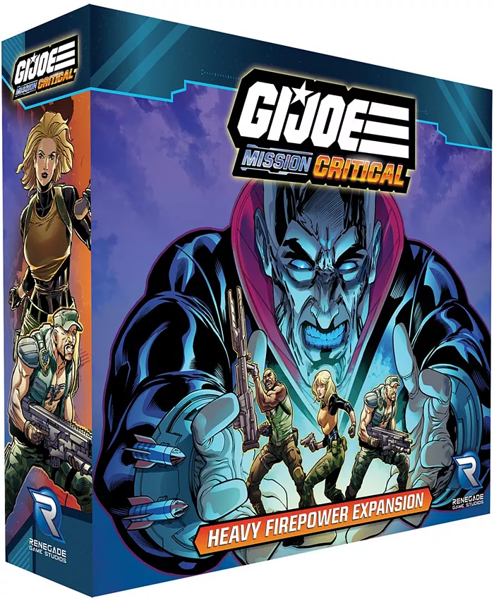 Renegade Game Studios G.I. Joe Mission Critical Heavy Firepower Expansion Cooperative Board Game - Mycitystee