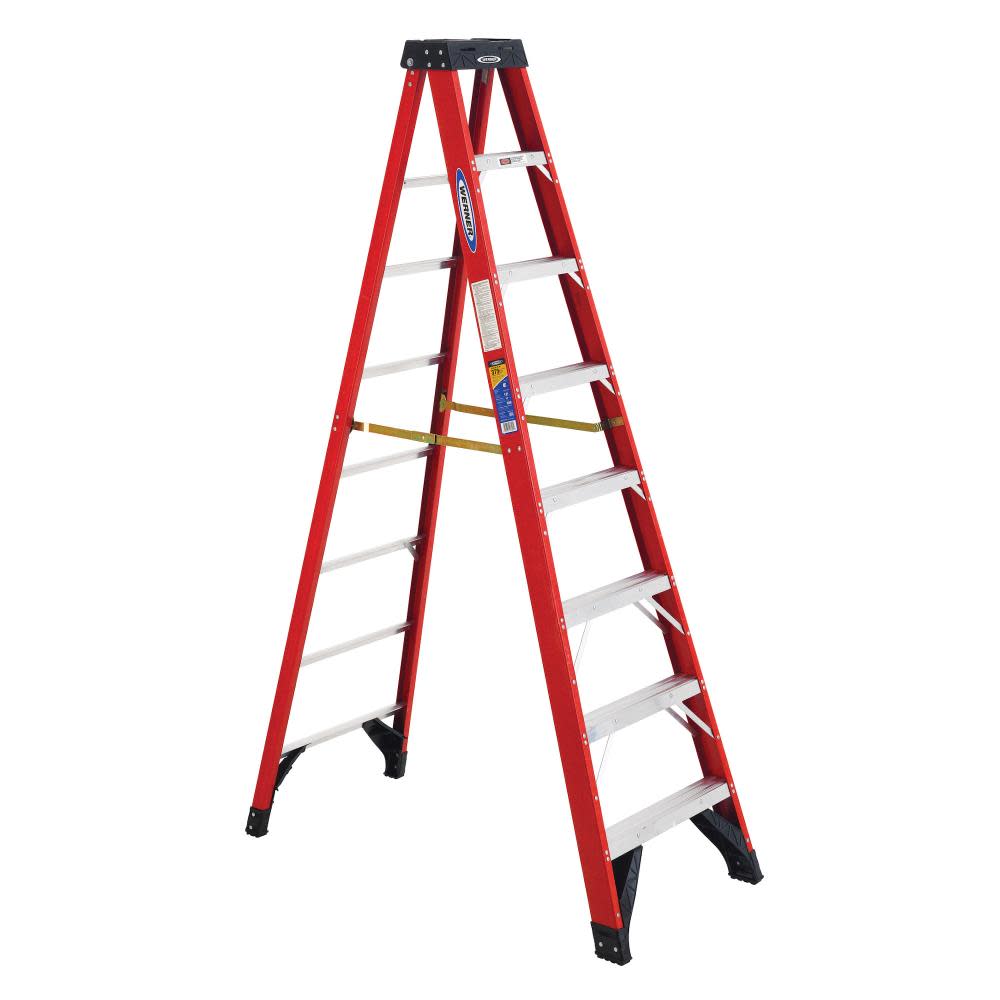 8 Ft. Type IAA Fiberglass Step Ladder - Mycitystee
