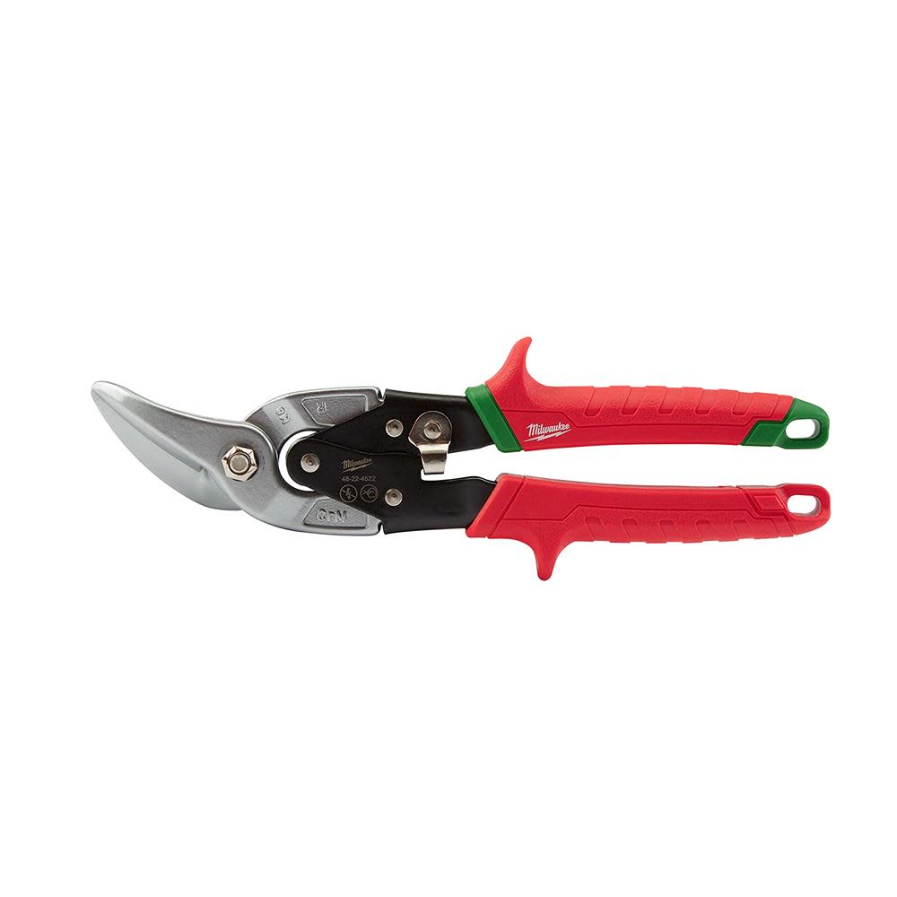 Milwaukee Right Cutting Offset Aviation Snips 48-22-4522 from Milwaukee - Mycitystee