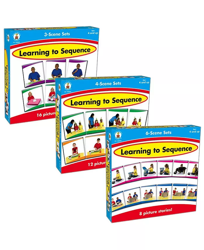 Carson Dellosa Learning To Sequence Set - Mycitystee