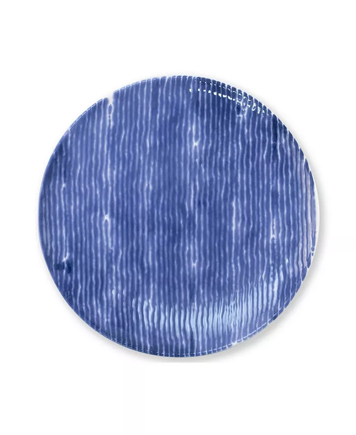 VIETRI Santorini Stripe Salad Plate - Mycitystee