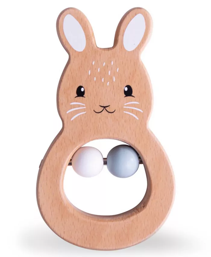 Bigjigs Toys - Rabbit Rattle - Mycitystee