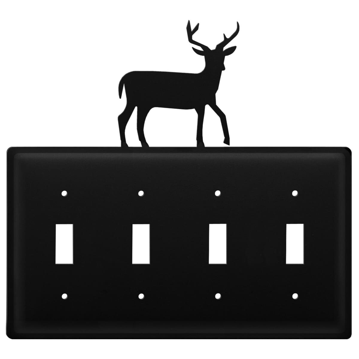 Quad Deer - Quadruple Switch Cover - 8 - Mycitystee