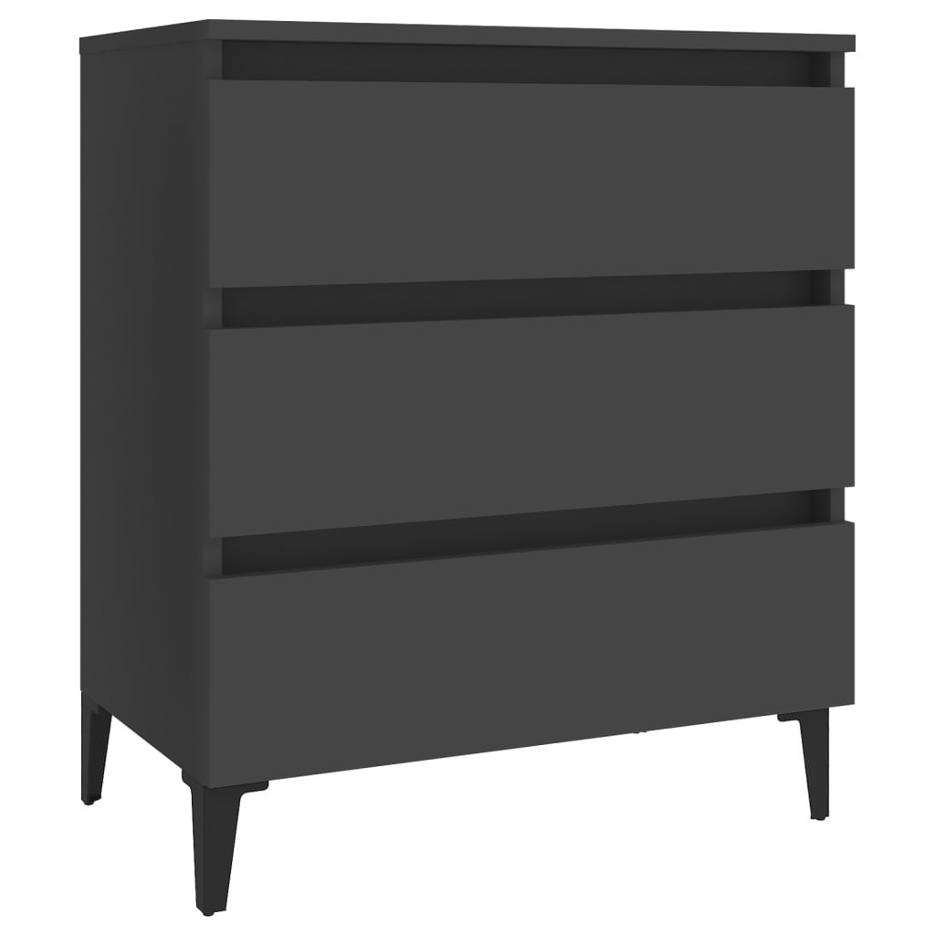 vidaXL Sideboard Gray 23.6