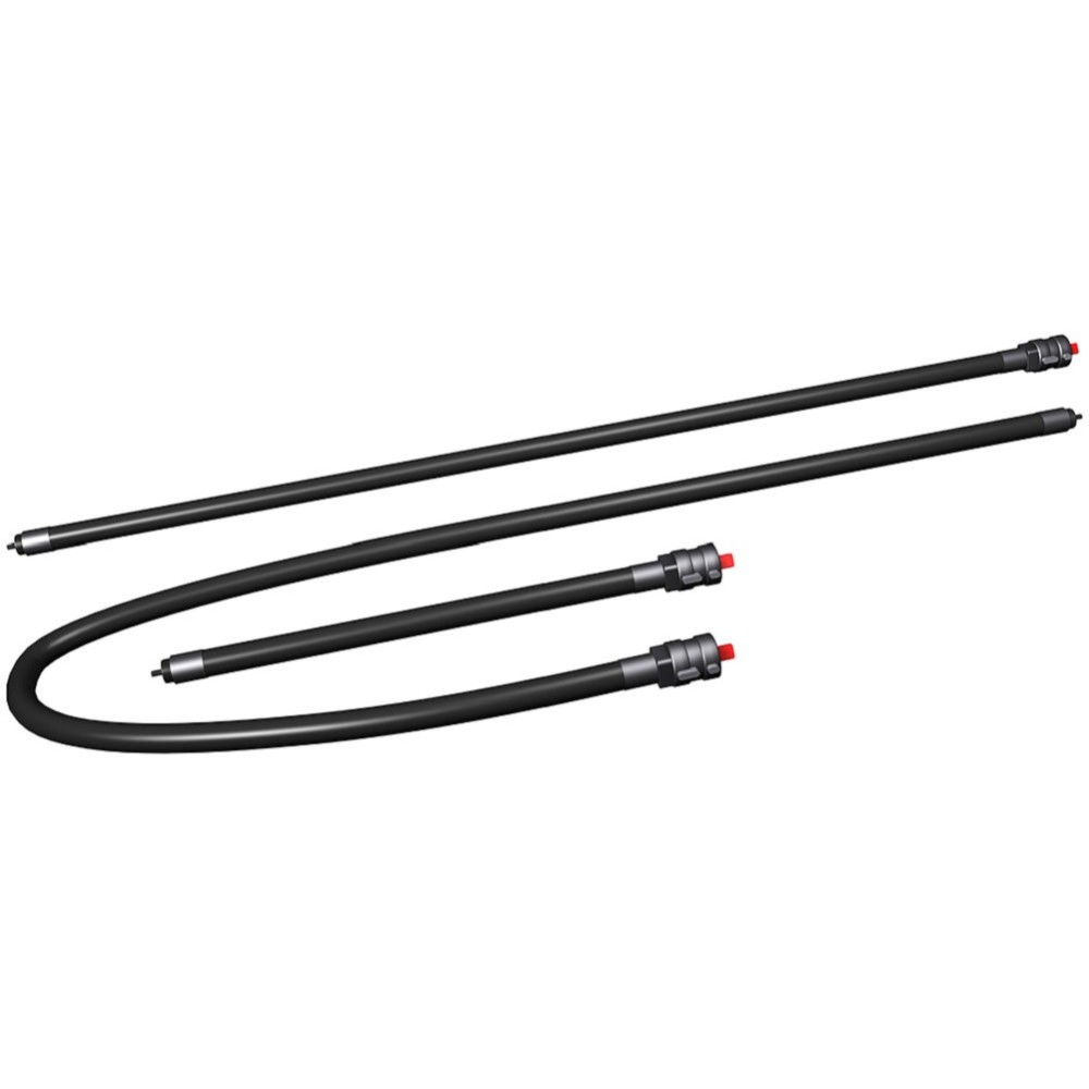 Oztec Flexible Concrete Vibrator Shaft Assembly 7' with QD Coupler - Mycitystee