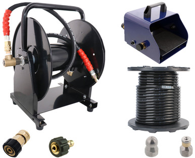 Scheiffer Sewer Jetter Kit Foot Pedal， 3/8