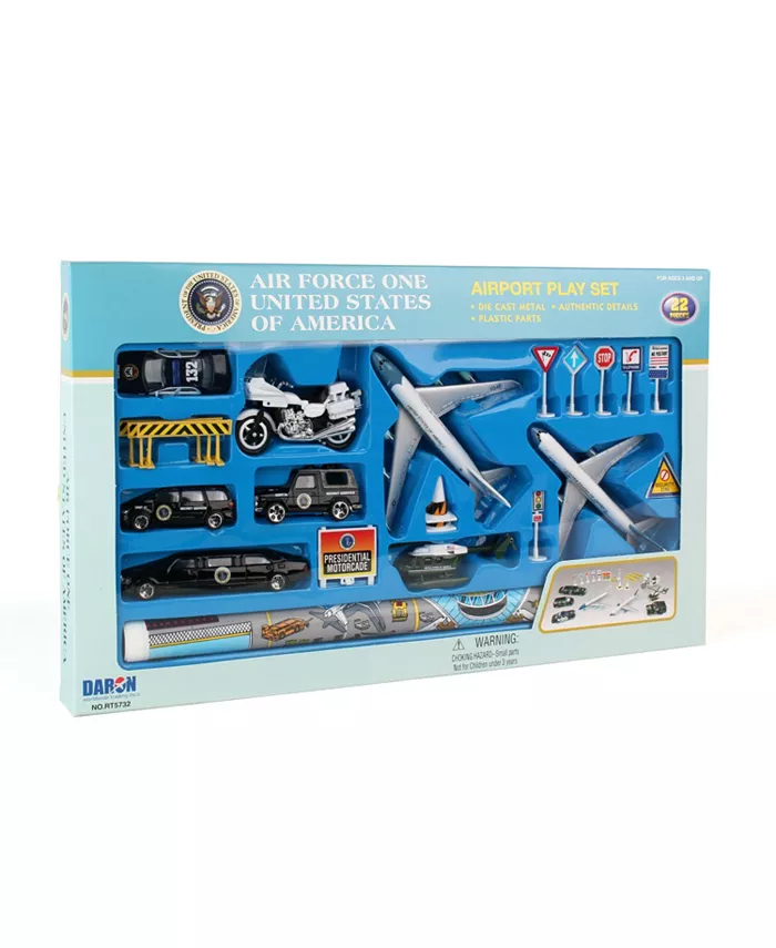 APE Games Daron Air Force One Die-Cast Play set - 20 Pieces - Mycitystee