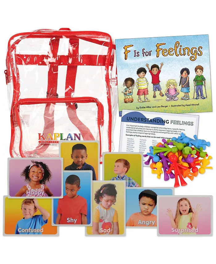 Kaplan Early Learning Understanding Feelings Learning Kit - Mycitystee