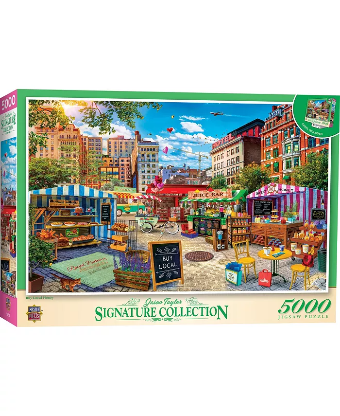 MasterPieces Puzzles MasterPieces 5000 Piece Jigsaw Puzzle - Buy Local Honey - 40