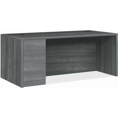 HON 10500 Series Sterling Ash Laminate Desking (105896LLS1) - Mycitystee