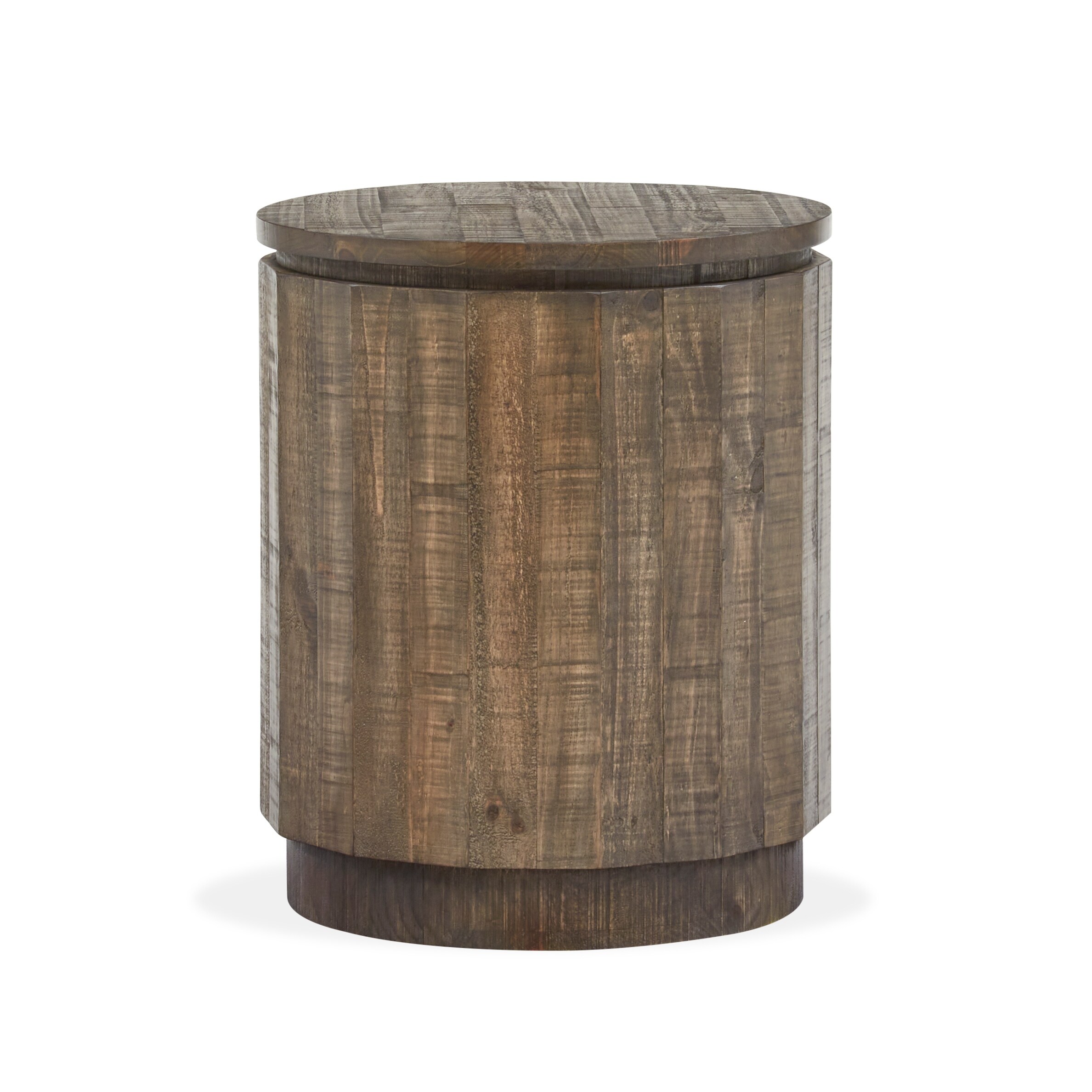 Magnussen T5194 Baisden Wood Round Accent End Table - Mycitystee