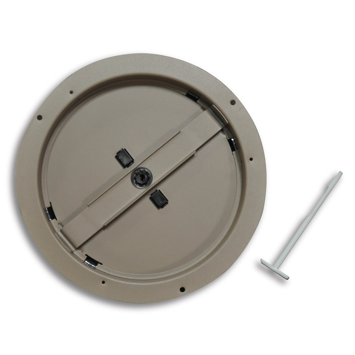 Tru Aire 8 in. H X 8 in. W Powder Coat Brown Steel Ceiling Damper - Mycitystee