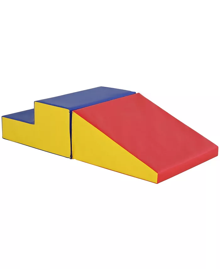 Soozier 2 Piece Climb and Crawl Activity Playset Soft Safe Foam - Mycitystee