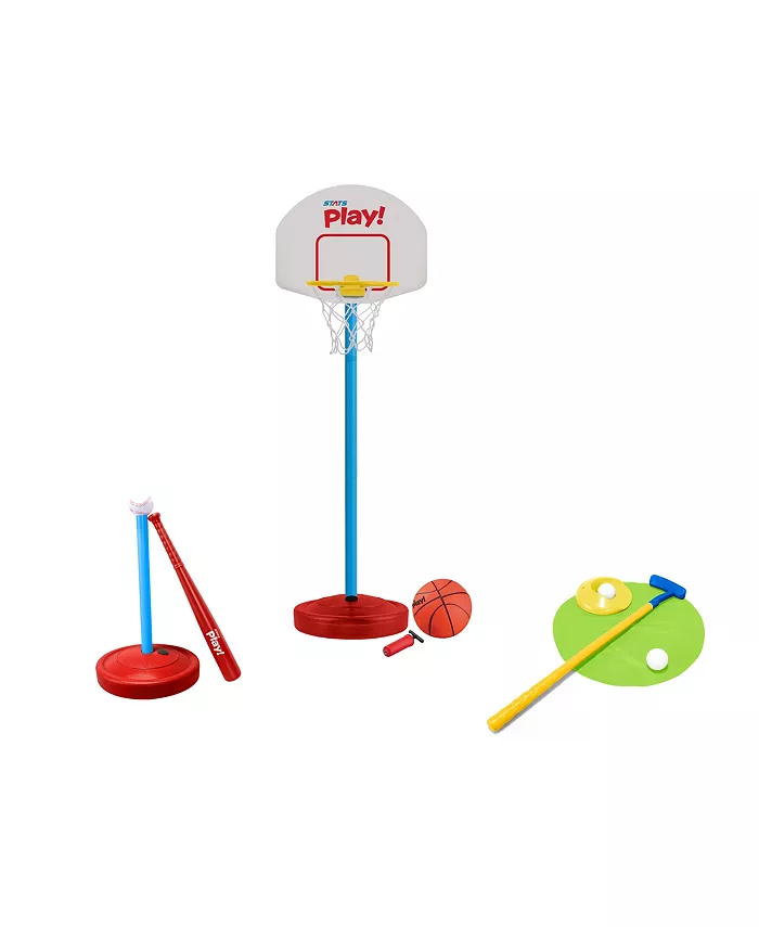 Stats 3 in 1 Sports Combo Set， Created for You by Toys R Us - Mycitystee