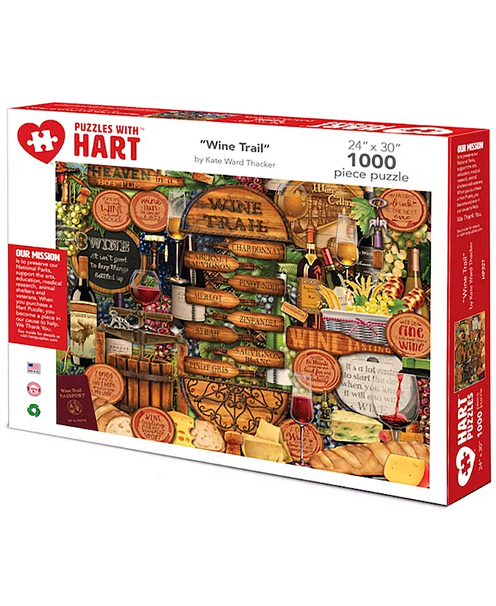 Hart Puzzles Wine Trail 24