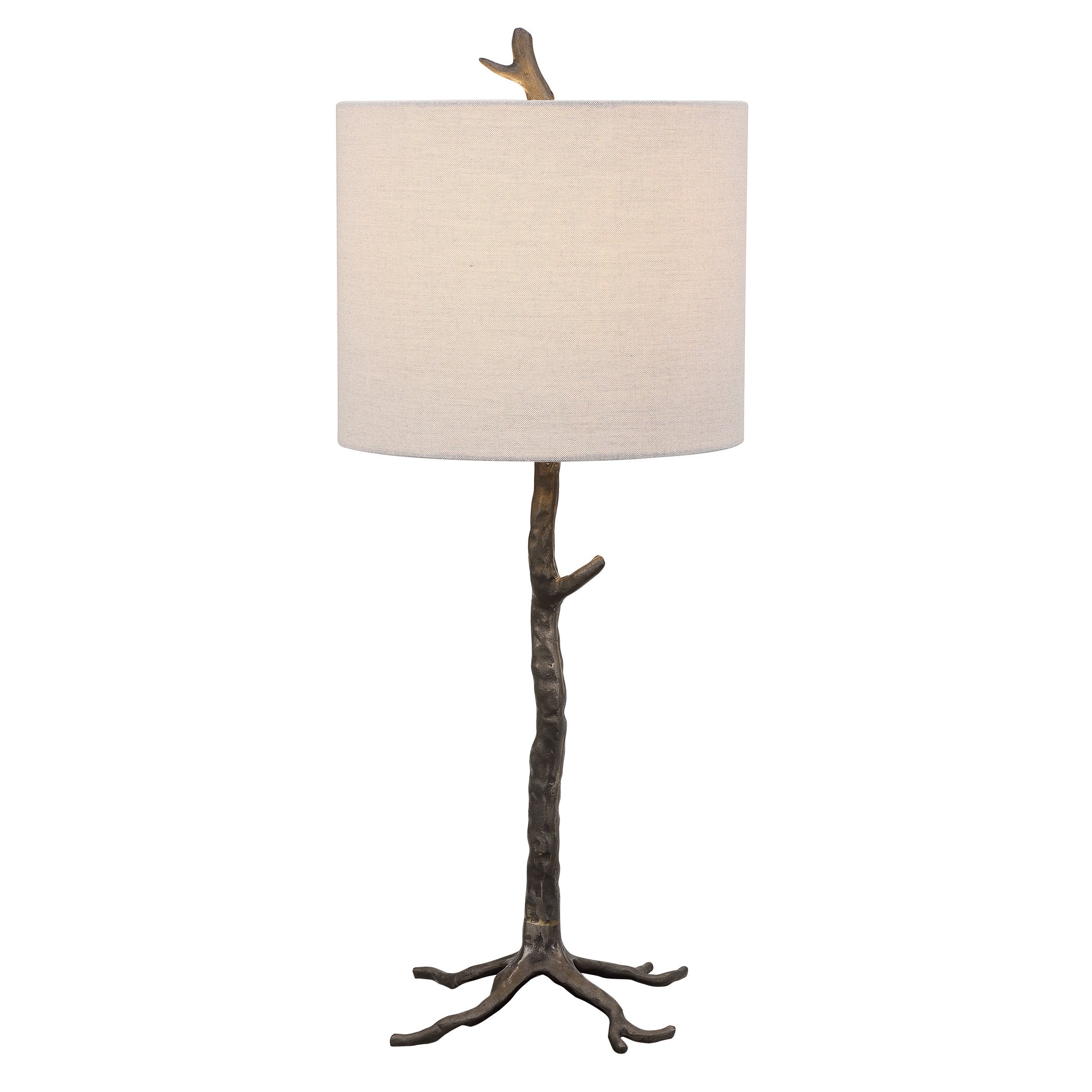 Dark Gunmetal 1-light Table Lamp - Mycitystee