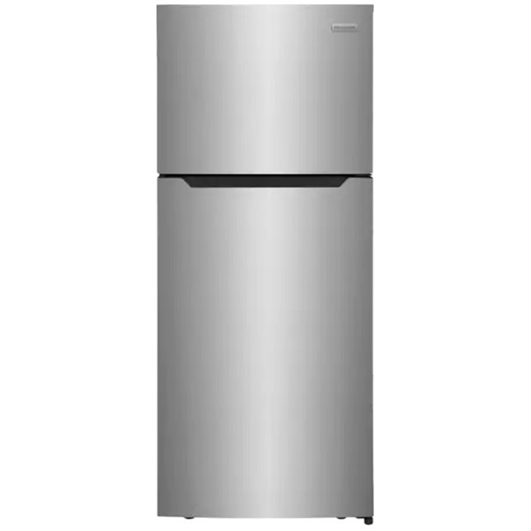 17.6 cu ft Top Freezer Stainless Refrigerator - Mycitystee