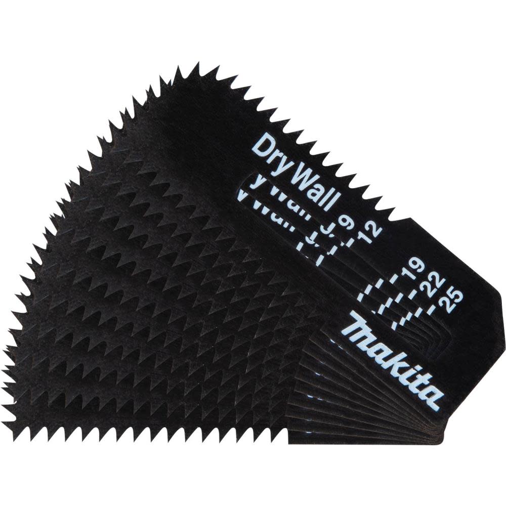 Makita Cut-Out Drywall Saw Blades, 10pk - Mycitystee