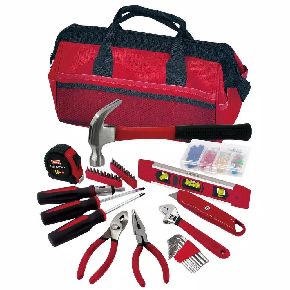 KING Combination Tool Set with Tool Bag (39-Piece) and#8211; XDC Depot - Mycitystee