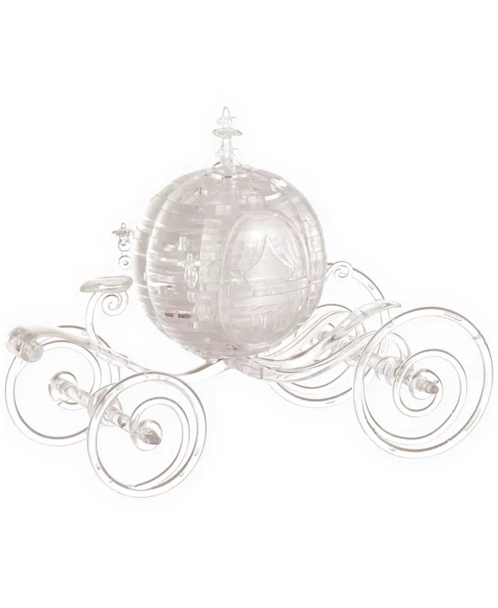 BePuzzled 3D Disney Cinderella's Carriage Crystal Puzzle Set， 71 Piece - Mycitystee