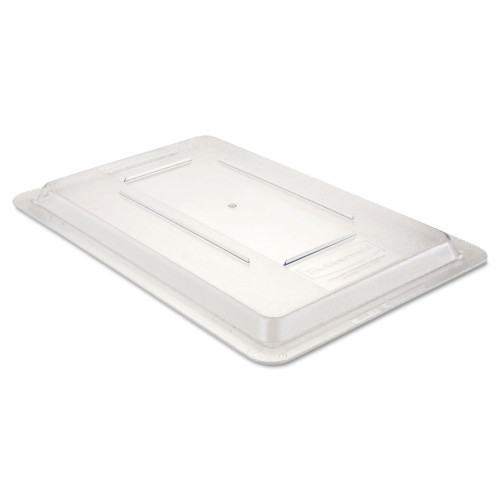 Rubbermaid Commercial Food/Tote Box Lids， 12 x 18， Clear， Plastic (3310CLE) - Mycitystee
