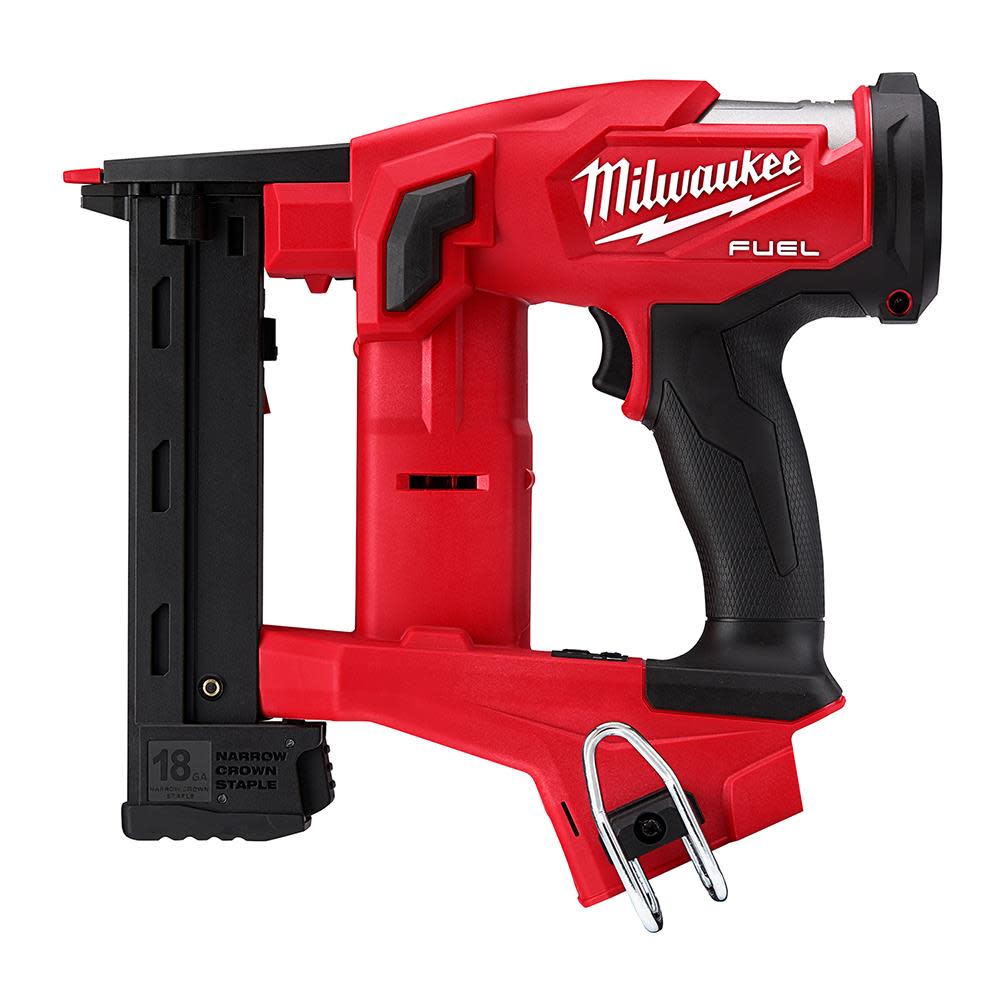 Milwaukee M18 FUEL 18 Gauge 1/4 in. Narrow Crown Stapler (Bare Tool) 2749-20 from Milwaukee - Mycitystee