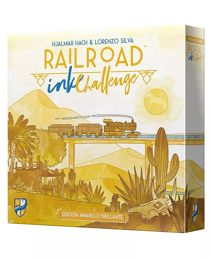 Horrible Guild Railroad Ink Challenge Shining Yellow Edition Core Game Roll Write - Mycitystee