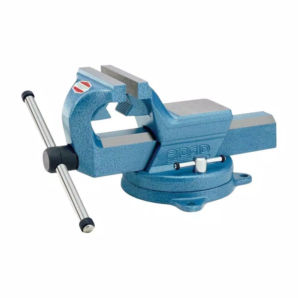 RIDGID 4-1/2 in. Model F-45 Forged Bench Vise and#8211; XDC Depot - Mycitystee