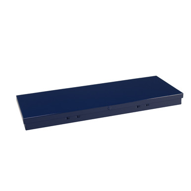 Andrew Mack BB-46 Sapphire Blue Brush Box for Pinstriping Brushes - Mycitystee
