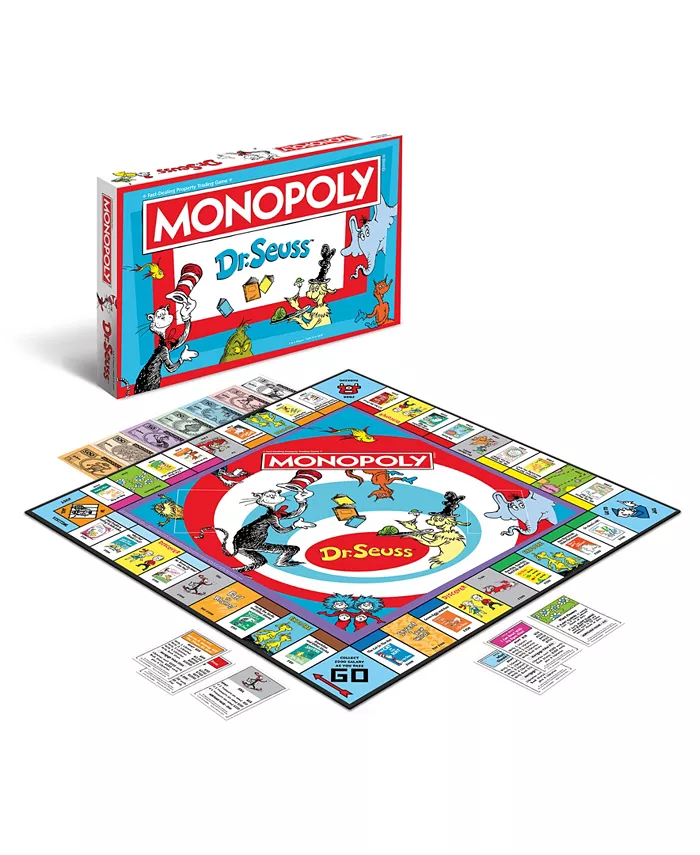 Monopoly Dr. Seuss Game - Mycitystee