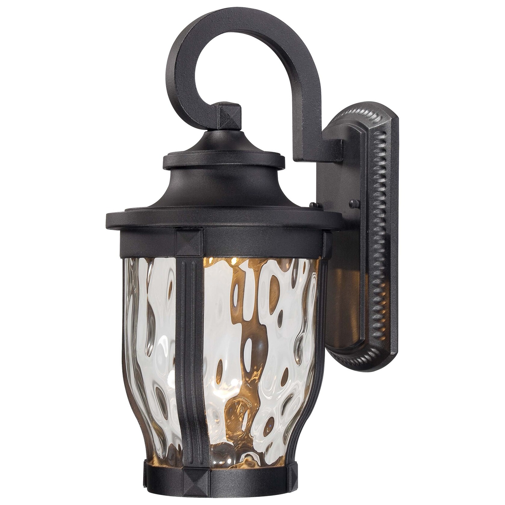 Merrimack Black 1 Light Outdoor Led Wall Mount By Minka Lavery - Mycitystee