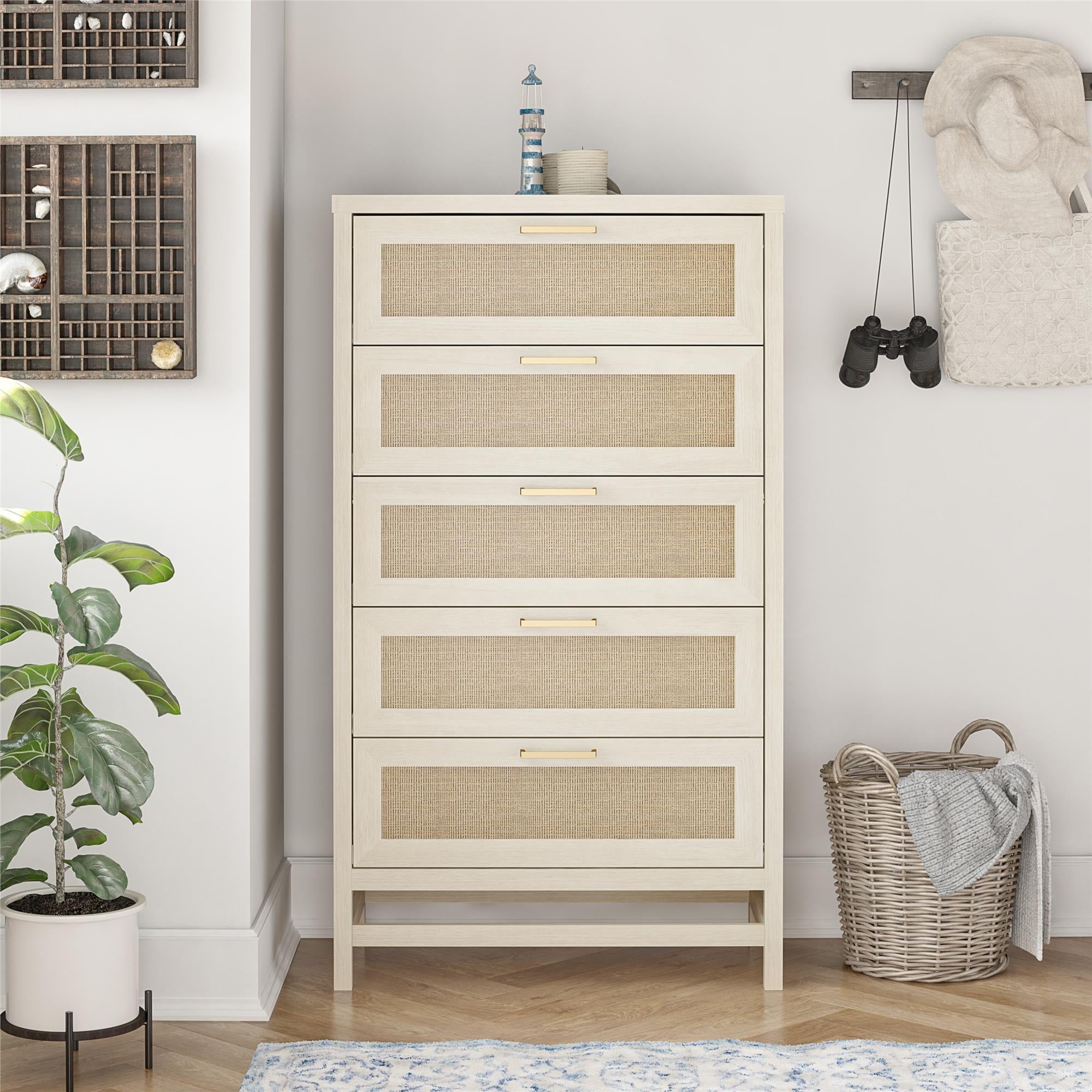 Avenue Greene Leeds 5 Drawer Dresser - - 34654370 - Mycitystee