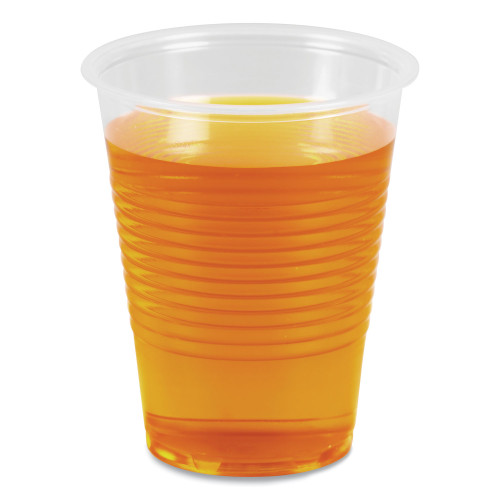 Boardwalk Translucent Plastic Cold Cups， 10 oz， Polypropylene， 100 Cups/Sleeve， 10 Sleeves/Carton (TRANSCUP10CT) - Mycitystee