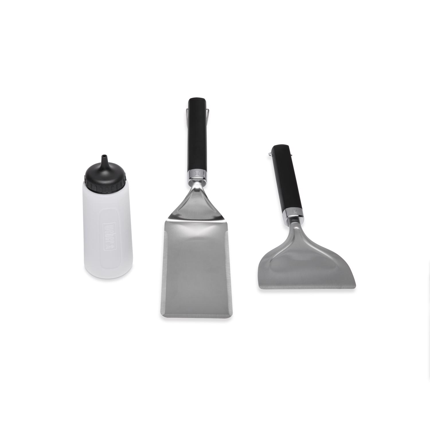 Weber Stainless Steel Flat Top Set 3 pc - Mycitystee