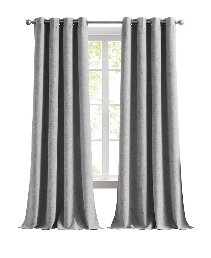G.H. Bass Co. Outdoor Terrain Grommet Blackout Lined Set， 2 Panels Collection - Mycitystee