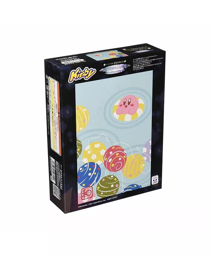 Bandai Ensky Kirby And Water Balloons Artcrystal 300 Piece Jigsaw Puzzle - Mycitystee