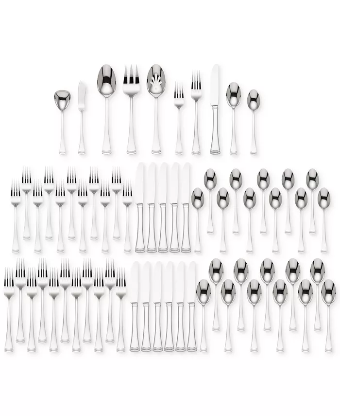 Lenox Portola 65 Pc Flatware Set， Service for 12 - Mycitystee