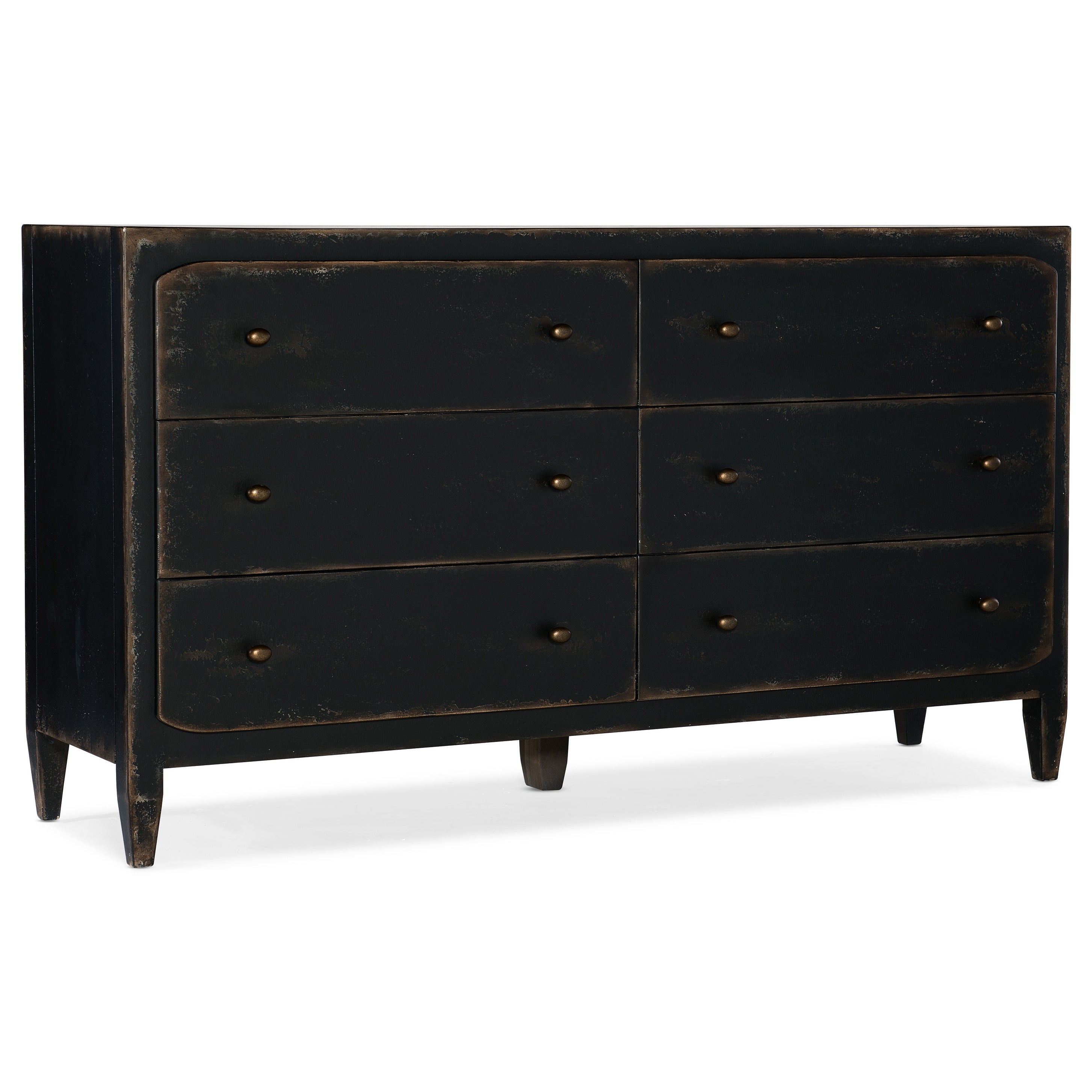 Ciao Bella Six-Drawer Dresser- Black - - 36058406 - Mycitystee