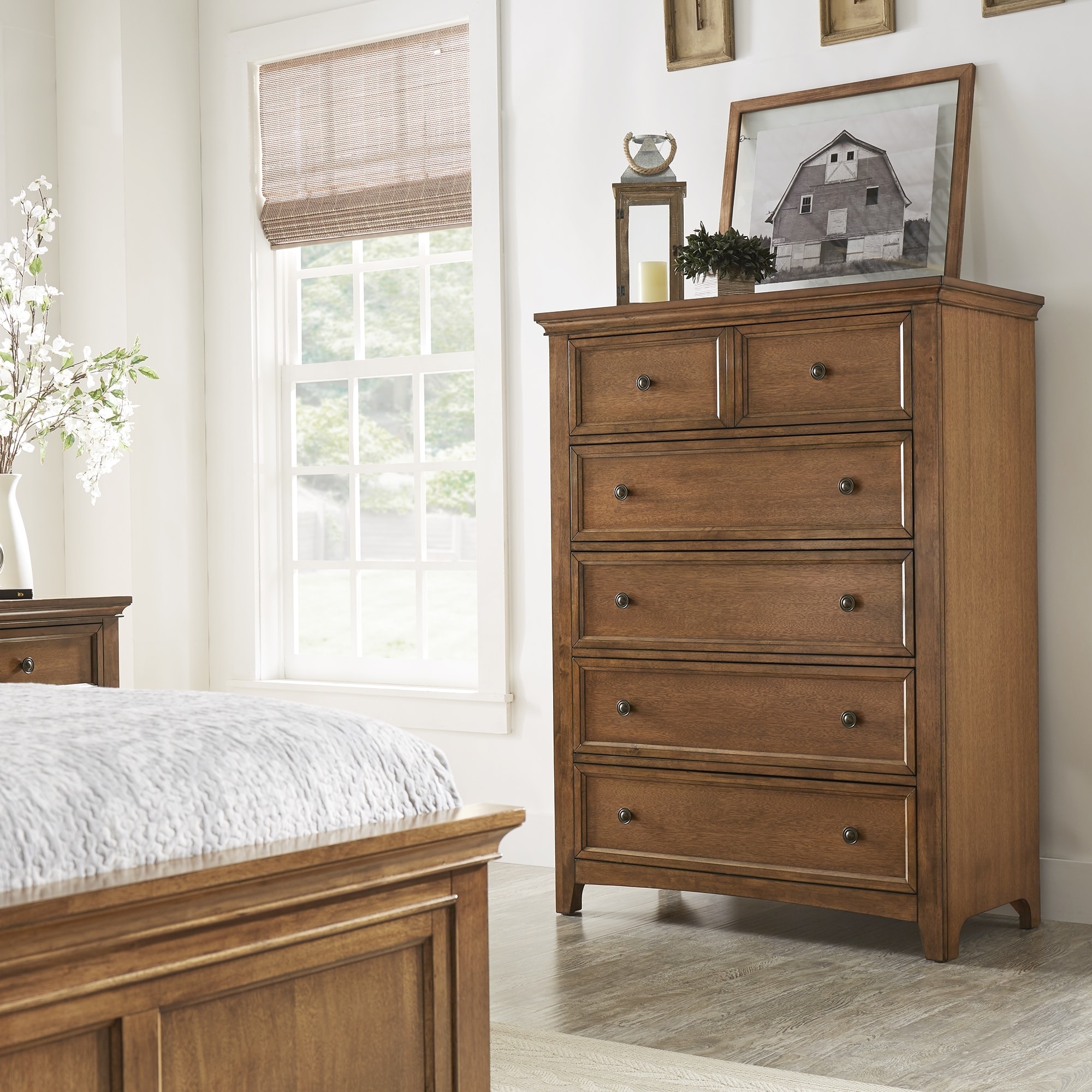 Ediline 5-Drawer Wood Modular Storage Chest by iNSPIRE Q Classic - - 15926267 - Mycitystee
