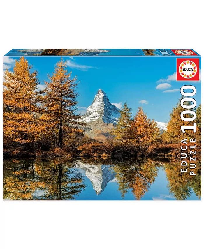 Educa Matterhorn Mountain In Autumn - 1000 Piece - Mycitystee