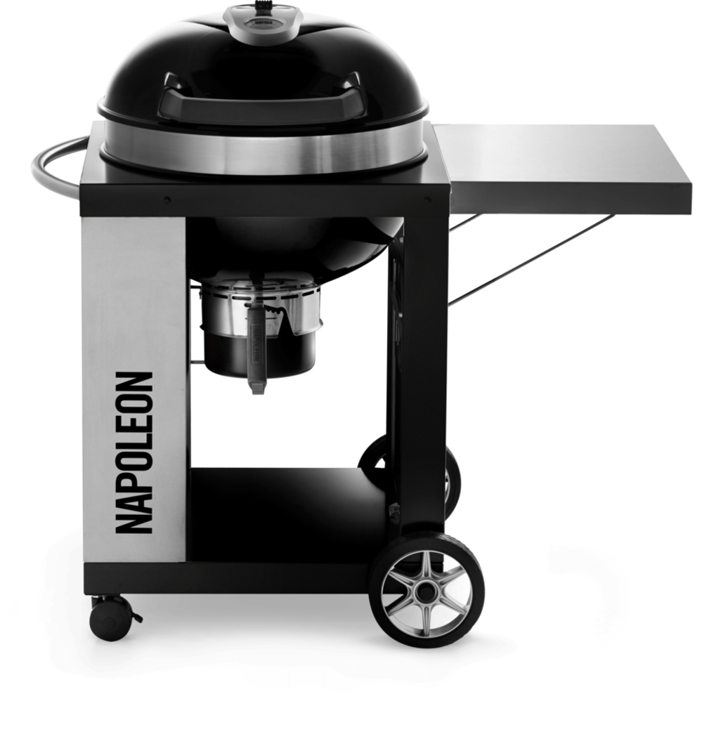 PRO CART Charcoal Kettle Grill， Black - Mycitystee