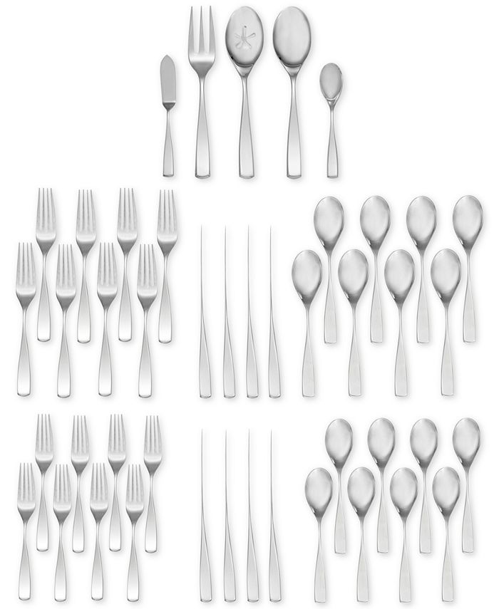 Nambandeacute 45-Pc. Anna Flatware Set， Service for 8 - Mycitystee