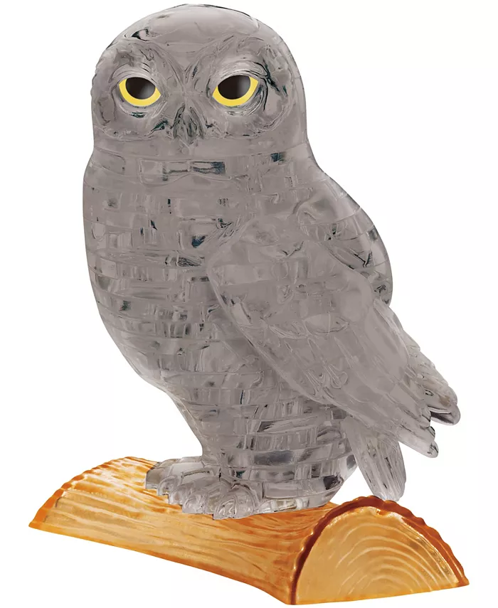 BePuzzled 3D Crystal Owl Puzzle Set， 42 Pieces - Mycitystee