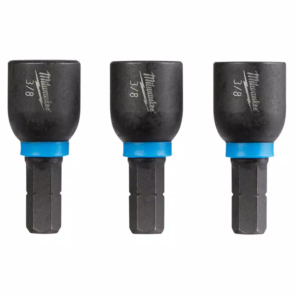 Milwaukee Shockwave 3/8 in. Insert Nut Driver (3-Pack) and#8211; XDC Depot - Mycitystee