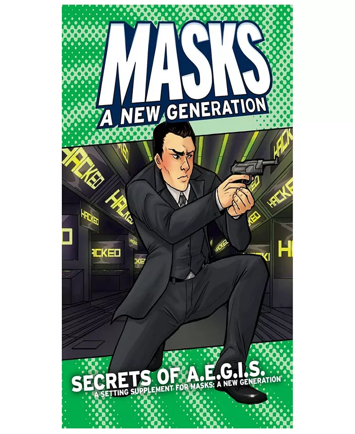 Magpie Games Masks a New Generation Secrets of A.E.G.I.S. Expansion Book， Superhero Game - Mycitystee