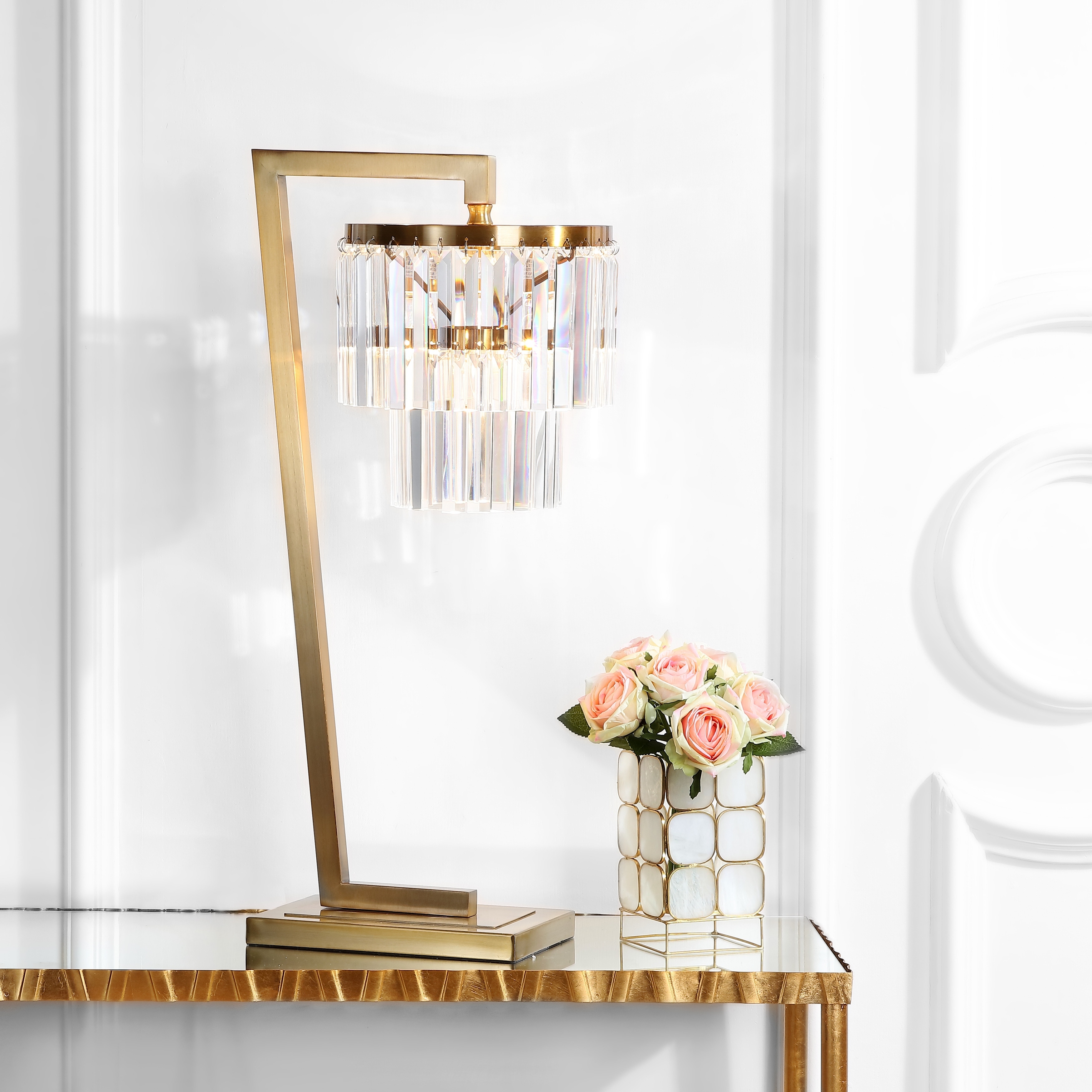 SAFAVIEH Lighting 30-inch Callum LED Table Lamp - 14.5