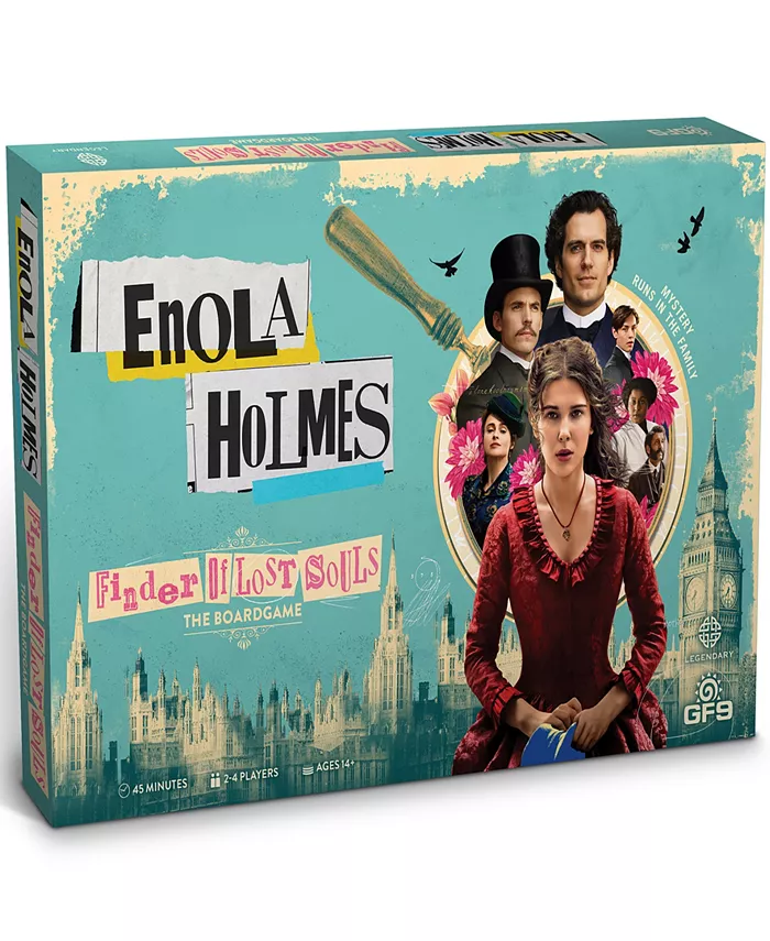 Gale Force Nine Enola Holmes Finder of Lost Souls the Board Game Deduction Puzzle - Mycitystee