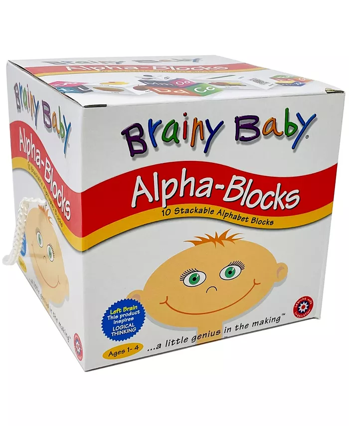 Areyougame University Games Brainy Baby Alpha-Blocks - Mycitystee
